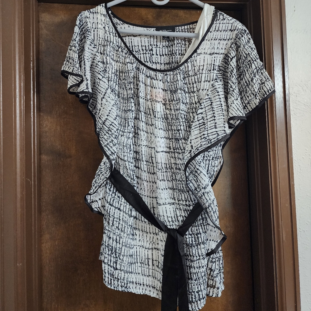 Alyx Monochrome Abstract Dress